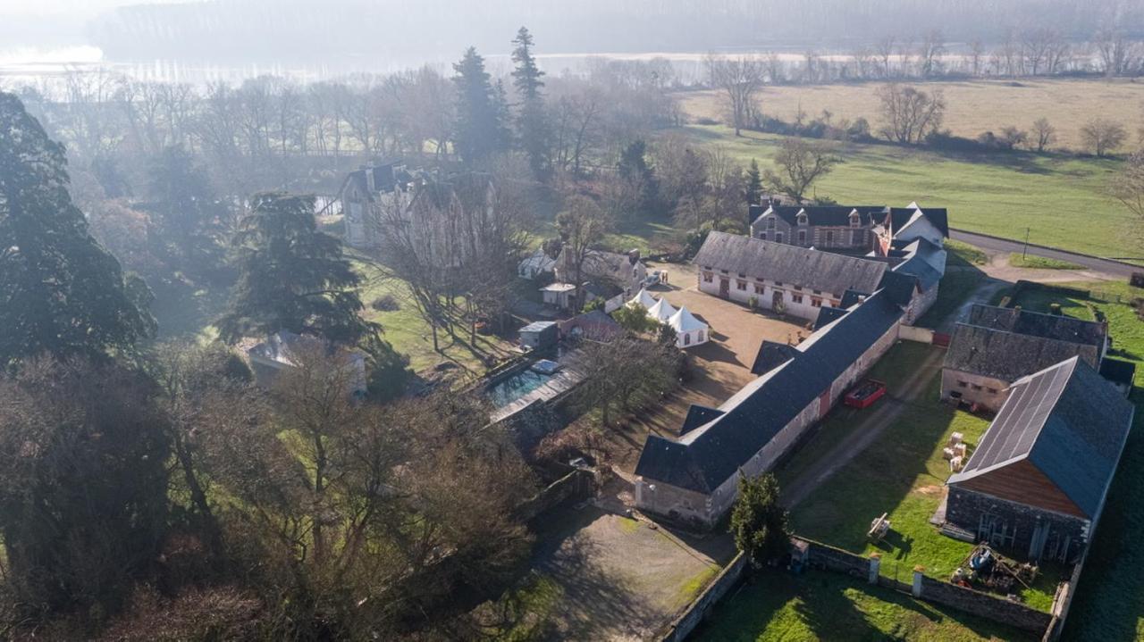 Château de Belle Poule Les Ponts-de-Cé Exterior foto