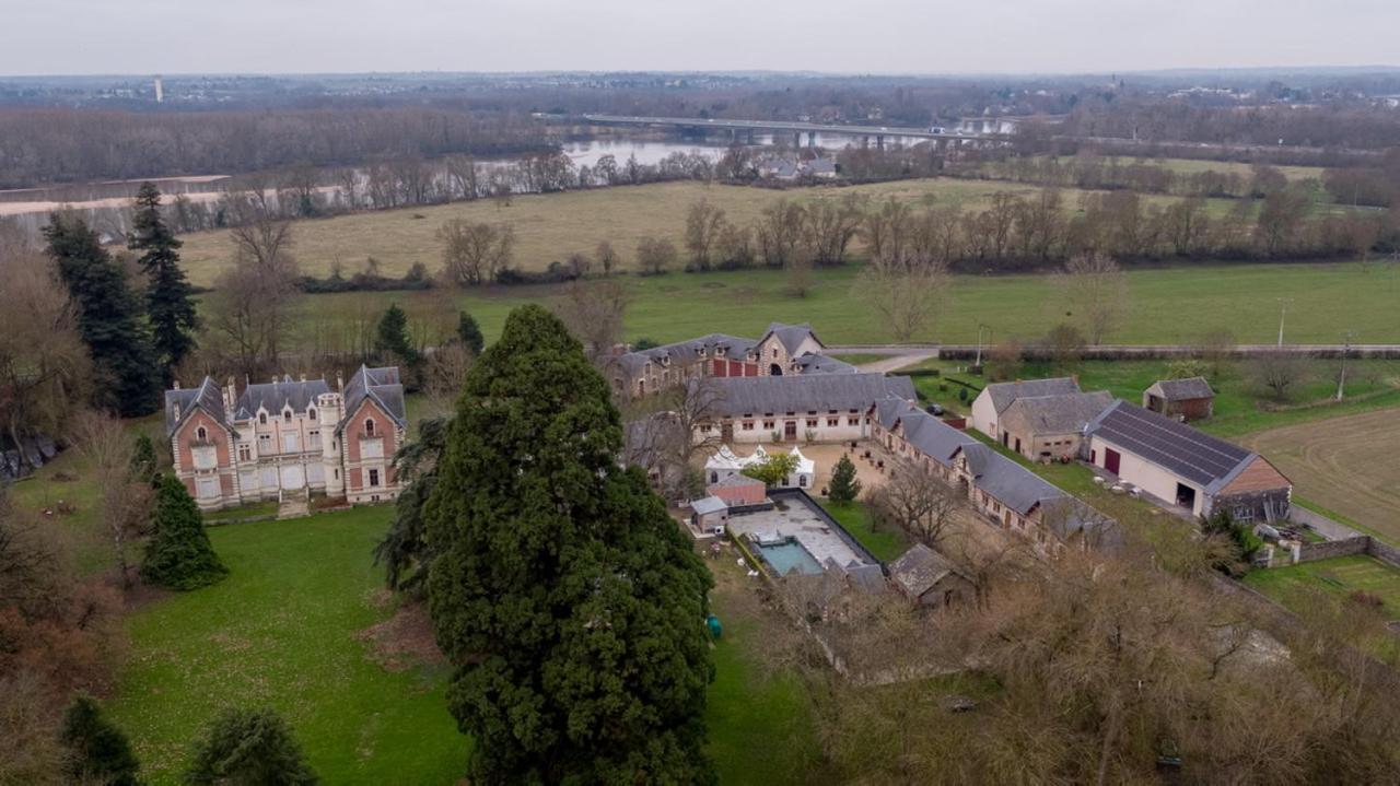 Château de Belle Poule Les Ponts-de-Cé Exterior foto
